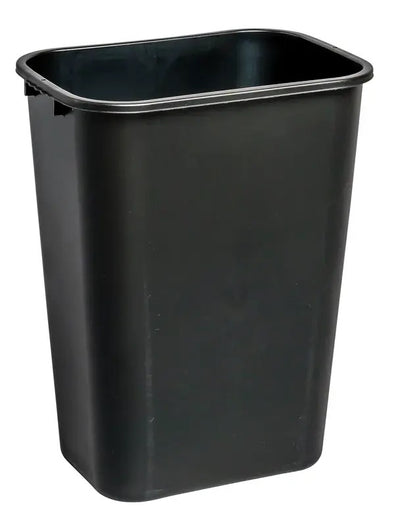 41qt Waste Basket - Black
